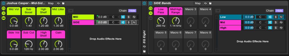 Ableton mastering chain racks free download. software